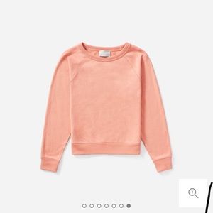 Everlane lightweight French terry crew